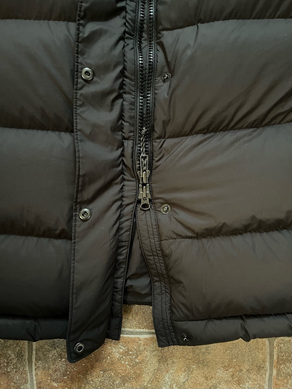 Women's Silent Down Long Parka - Picture 5 of 11